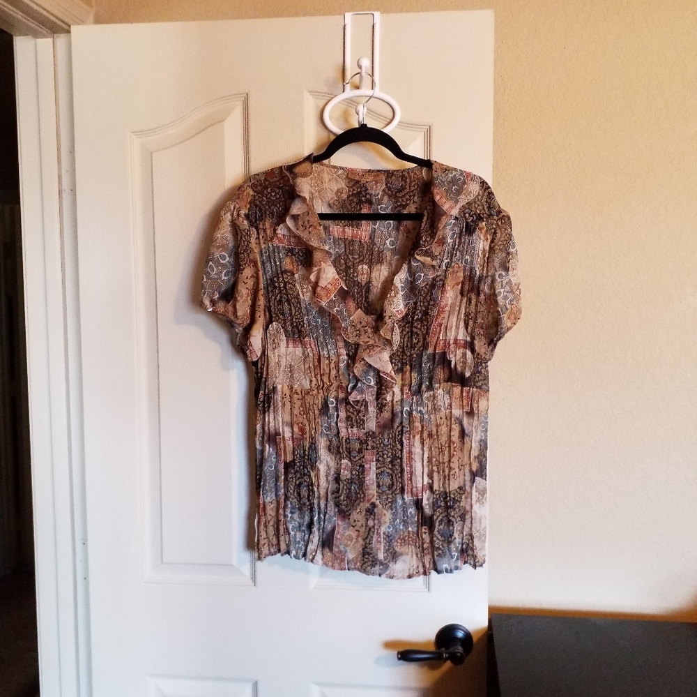 Notations 2X Blouse